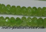 CCN2853 15.5 inches 2*4mm faceted rondelle candy jade beads