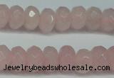 CCN2860 15.5 inches 4*6mm faceted rondelle candy jade beads