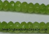 CCN2862 15.5 inches 4*6mm faceted rondelle candy jade beads