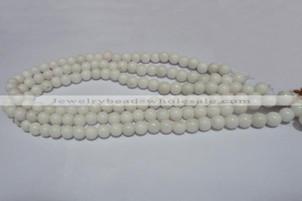 CCN30 15.5 inches 8mm round candy jade beads wholesale