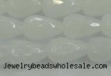 CCN3016 15.5 inches 10*15mm faceted teardrop candy jade beads