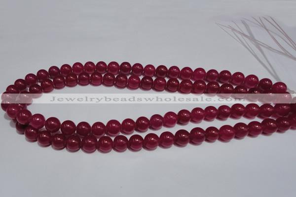 CCN34 15.5 inches 8mm round candy jade beads wholesale