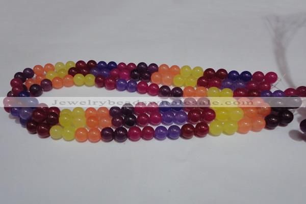 CCN37 15.5 inches 8mm round candy jade beads wholesale