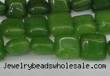 CCN3792 15.5 inches 8*8mm square candy jade beads wholesale