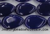 CCN3888 15.5 inches 15*20mm flat teardrop candy jade beads