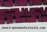 CCN3960 15.5 inches 20*20mm svastika candy jade beads wholesale