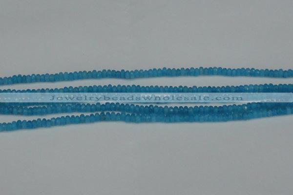 CCN4107 15.5 inches 2*4mm faceted rondelle candy jade beads