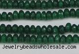 CCN4110 15.5 inches 2*4mm faceted rondelle candy jade beads