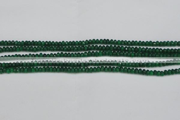 CCN4110 15.5 inches 2*4mm faceted rondelle candy jade beads