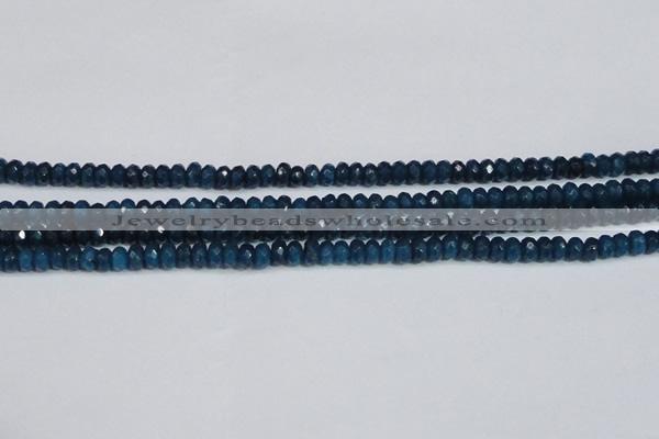 CCN4136 15.5 inches 4*6mm faceted rondelle candy jade beads