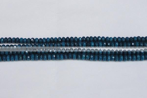 CCN4167 15.5 inches 5*8mm faceted rondelle candy jade beads