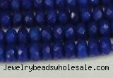 CCN4171 15.5 inches 5*8mm faceted rondelle candy jade beads