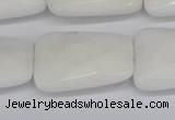 CCN4250 15.5 inches 18*25mm faceted trapezoid candy jade beads