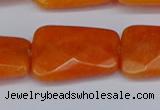 CCN4251 15.5 inches 18*25mm faceted trapezoid candy jade beads