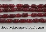 CCN4513 15.5 inches 3*5mm rice candy jade beads wholesale