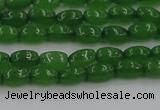 CCN4523 15.5 inches 4*6mm rice candy jade beads wholesale