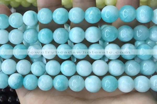 CCN5005 15.5 inches 8mm & 10mm round candy jade beads wholesale