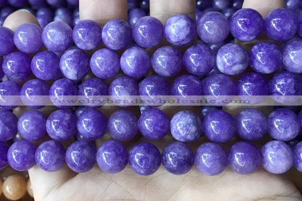 CCN5006 15.5 inches 8mm & 10mm round candy jade beads wholesale