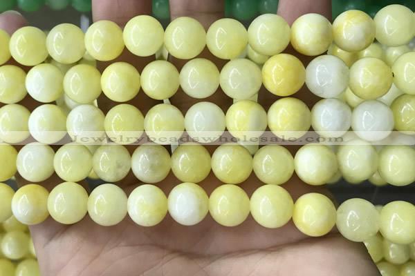 CCN5009 15.5 inches 8mm & 10mm round candy jade beads wholesale