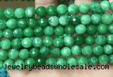 CCN5054 15.5 inches 8mm & 10mm faceted round candy jade beads