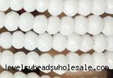 CCN5100 15 inches 3*4mm faceted rondelle candy jade beads