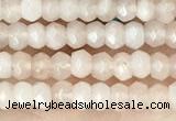 CCN5102 15 inches 3*4mm faceted rondelle candy jade beads