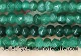 CCN5119 15 inches 3*4mm faceted rondelle candy jade beads