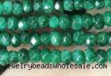 CCN5121 15 inches 3*4mm faceted rondelle candy jade beads