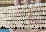 CCN5132 15 inches 5*8mm faceted rondelle candy jade beads