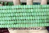 CCN5157 15 inches 5*8mm faceted rondelle candy jade beads