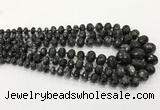 CCN5177 5*8mm - 14*20mm faceted rondelle candy jade graduated beads