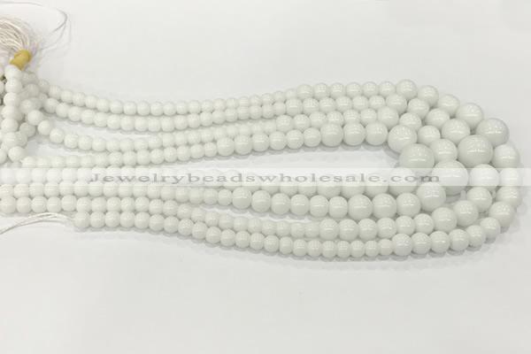 CCN5186 6mm - 14mm round candy jade graduated beads