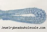 CCN5188 6mm - 14mm round candy jade graduated beads