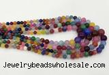 CCN5205 6mm - 14mm round candy jade graduated beads