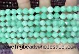 CCN5246 15 inches 8mm faceted nuggets candy jade beads