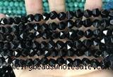 CCN5251 15 inches 8mm faceted nuggets candy jade beads