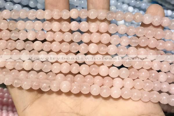 CCN5275 15 inches 6mm round candy jade beads Wholesale