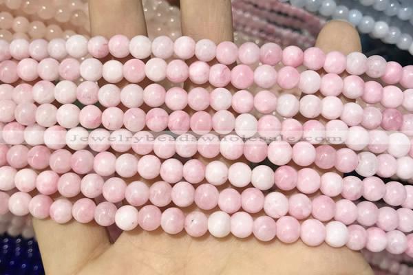 CCN5276 15 inches 6mm round candy jade beads Wholesale