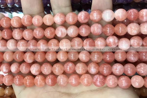 CCN5323 15 inches 8mm round candy jade beads Wholesale