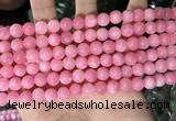 CCN5324 15 inches 8mm round candy jade beads Wholesale