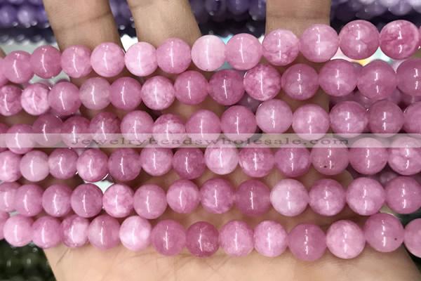 CCN5334 15 inches 8mm round candy jade beads Wholesale