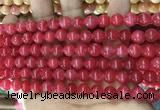 CCN5370 15 inches 8mm round candy jade beads Wholesale