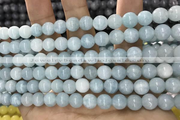 CCN5395 15 inches 8mm round candy jade beads Wholesale