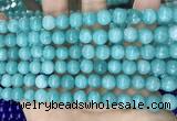 CCN5401 15 inches 8mm round candy jade beads Wholesale