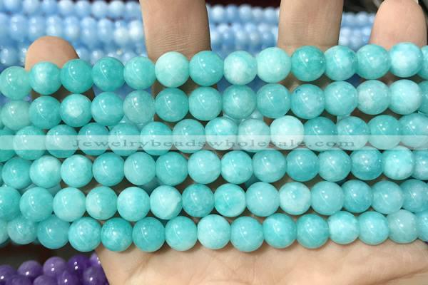 CCN5410 15 inches 8mm round candy jade beads Wholesale