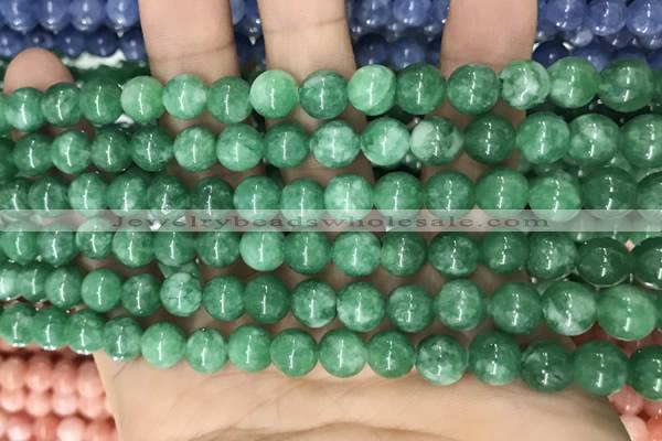 CCN5422 15 inches 8mm round candy jade beads Wholesale