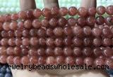 CCN5447 15 inches 8mm round candy jade beads Wholesale