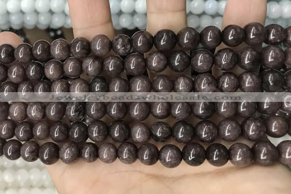 CCN5464 15 inches 8mm round candy jade beads Wholesale