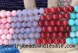 CCN5467 15 inches 8mm round candy jade beads Wholesale