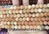 CCN5475 15 inches 8mm round candy jade beads Wholesale